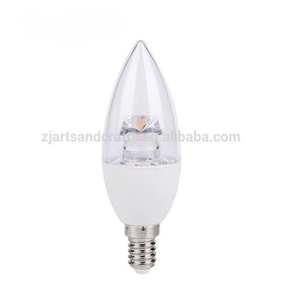 One Year Warranty C35 E14 6W Plastic LED Lamp 110V 6W LED Bulb