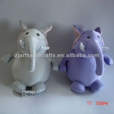 Spandex/microbeads soft toy elephant S/animal